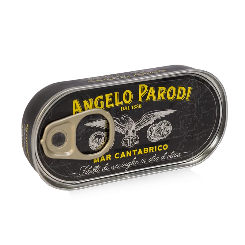 FILETS D’ANCHOIS HUILE D’OLIVE 50G ANGELO PARODI