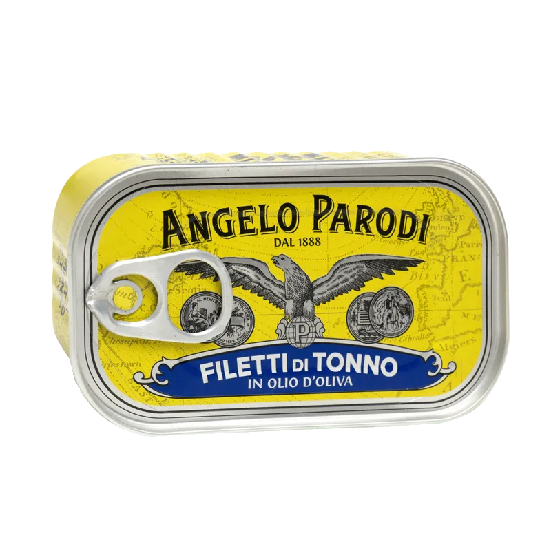 FILET DE THON À L’HUILE BOITE 125G ANGELO PARDOI